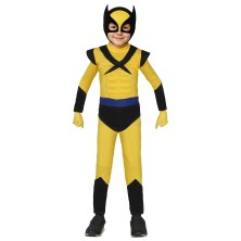 Disfraz de héroe amarillo