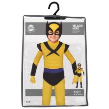 Disfraz de héroe amarillo