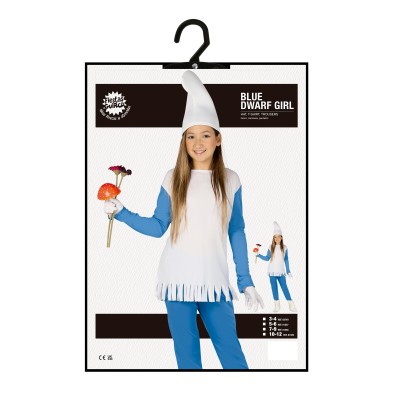 Disfraz de Enanita Azul