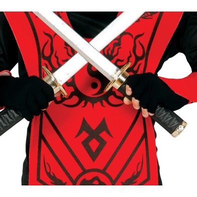 Disfraz de Ninja Rojo Infantil