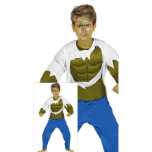 Disfraz de Forzudo Verde