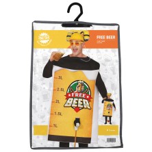 Disfraz de cerveza gratis