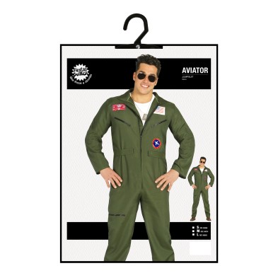 Disfraz de Piloto de Caza Hombre