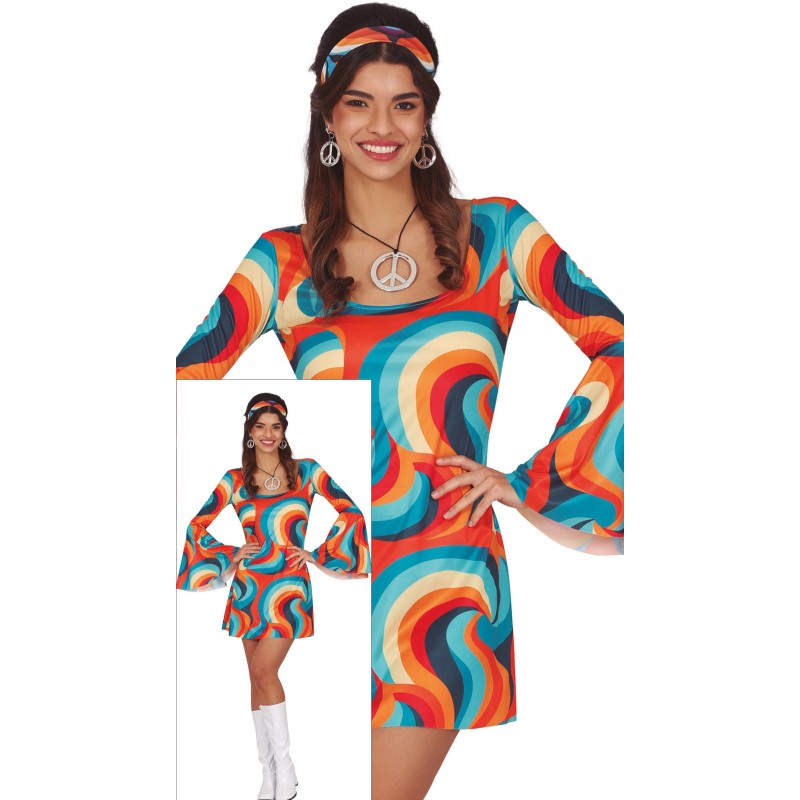 Disfraz años 70 mujer