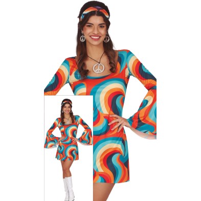 Disfraz años 70 mujer