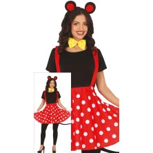Disfraz de ratona para mujer