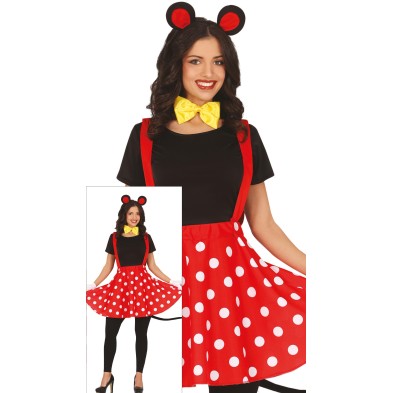 Disfraz de ratona para mujer