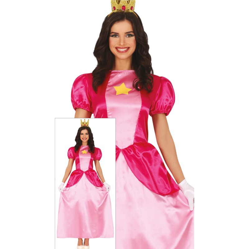 Disfraz de Princesa Rosa