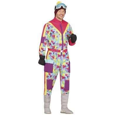 Disfraz de esquiador retro