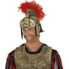 Casco Romano dorado