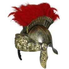 Casco Romano dorado