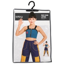 Disfraz Pop-star lotus