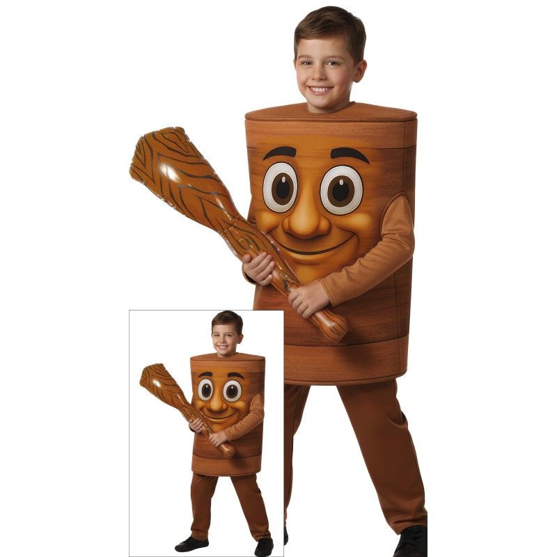 Disfraz tung tung sahur infantil