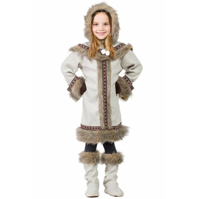 Disfraz de esquimal niña