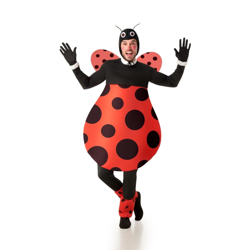 Disfraz de mariquita rechoncha hombre