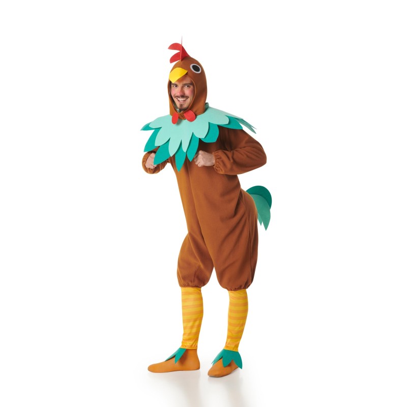 Disfraz de Gallo Marrón
