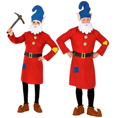 Disfraz gnomo rojo para adulto