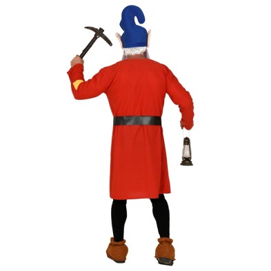 Disfraz gnomo rojo para adulto