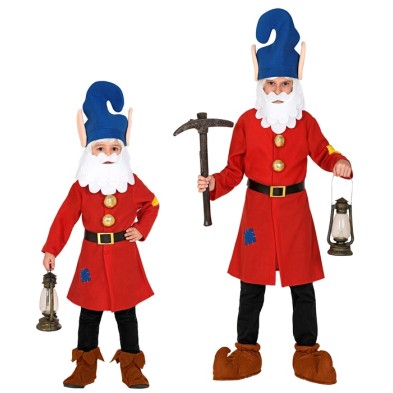 Disfraz de Gnomo Rojo para niño