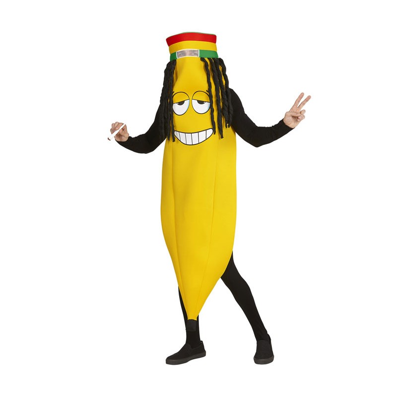 Disfraz de Banana Rastafari