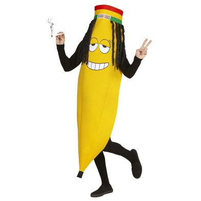 Disfraz de Banana Rastafari