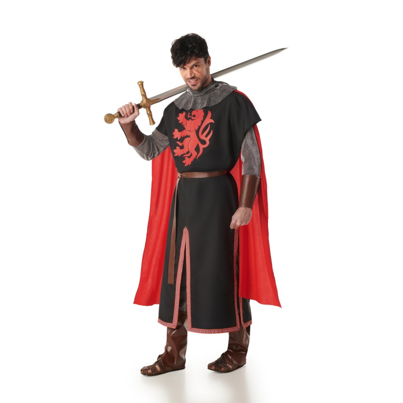 Disfraz de Caballero medieval negro