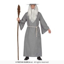 Bastón desmontable mago gris