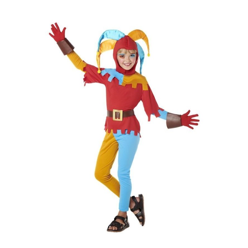 Disfraz de Bufón para niña