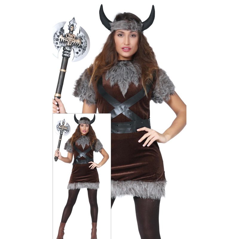 Disfraz de Vikinga mujer
