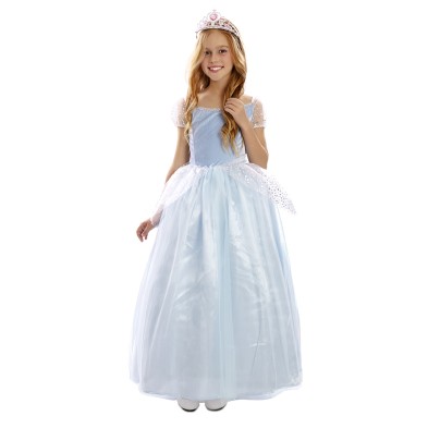 Disfraz de Princesa Azul para niña