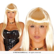 Peluca Melenas Rubia