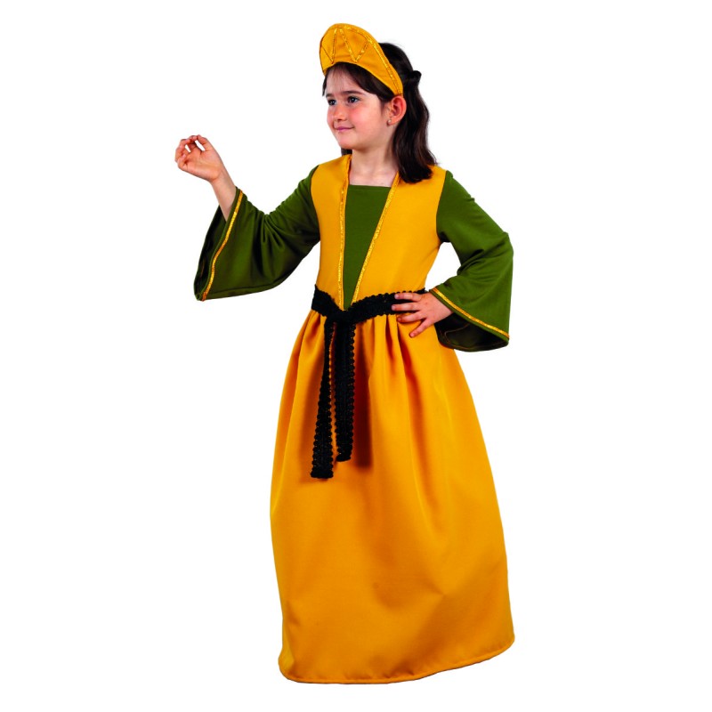Disfraz de Reina Medieval Infantil