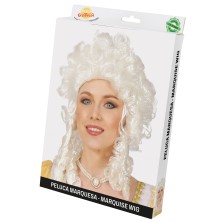 Peluca de Marquesa blanca