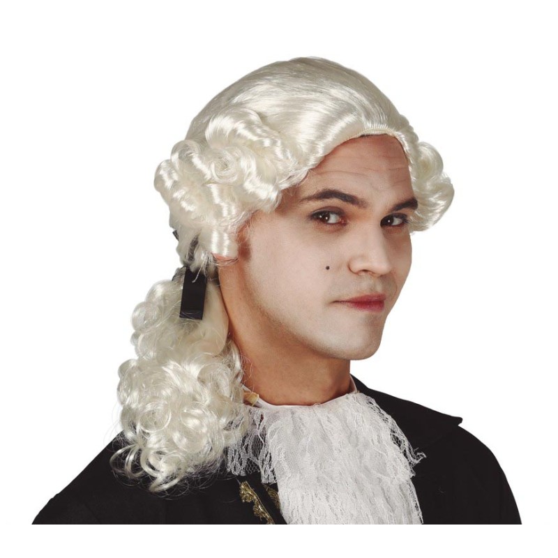 Peluca de época para hombre