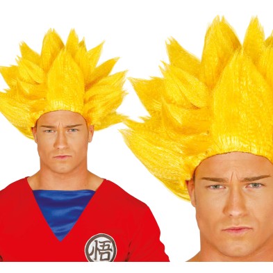 Peluca Goku Amarilla