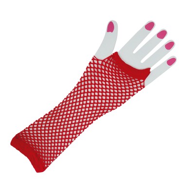 Guantes de Malla rojos