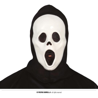 Mascara Asesino con capucha PVC