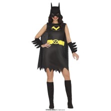 Disfraz de Black Hero para mujer