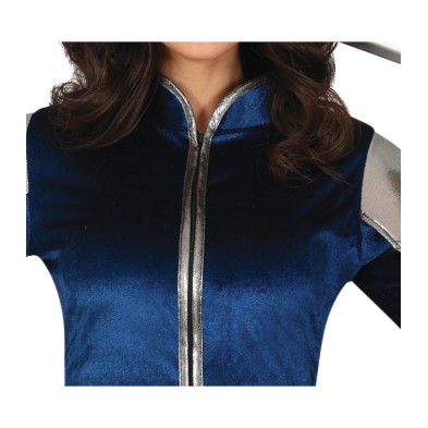 Disfraz de Reina medieval azul