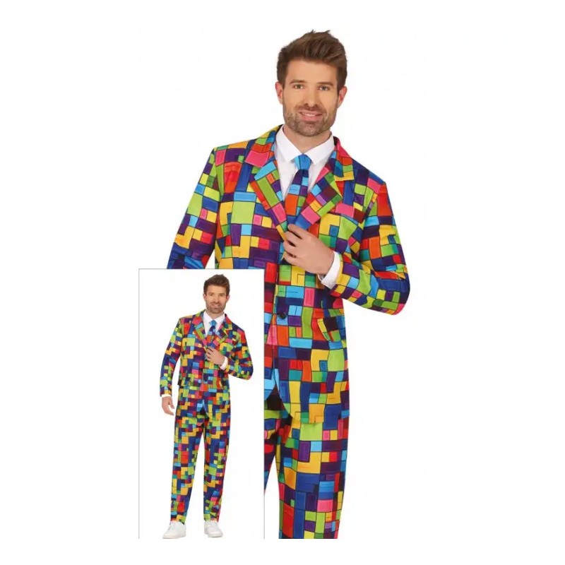 Traje de Bloques para hombre