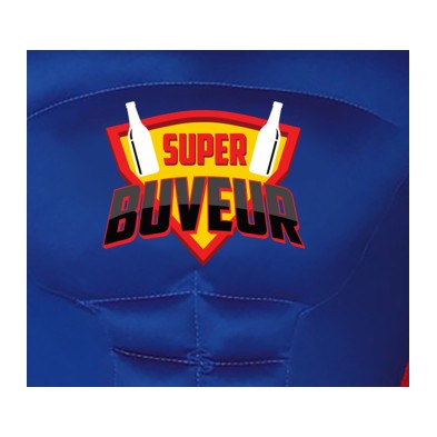 Disfraz de Superhereo bebedor