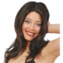 Peluca Glamour Negra