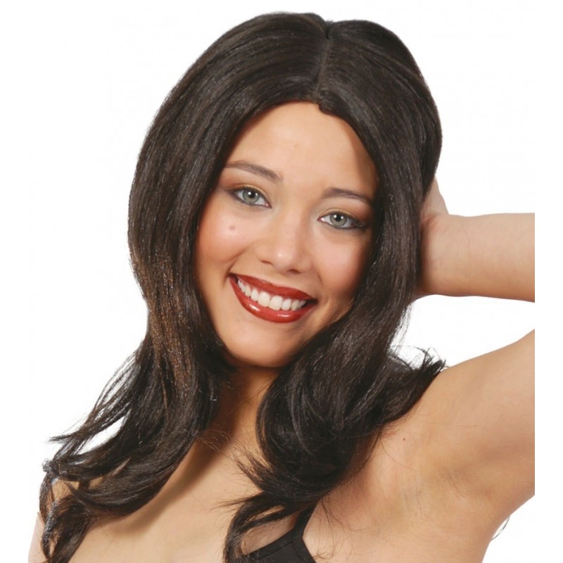 Peluca Glamour Negra