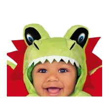 Disfraz de dragón verde para bebe