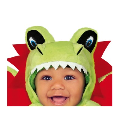 Disfraz de dragón verde para bebe