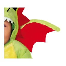 Disfraz de dragón verde para bebe