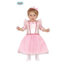 Disfraz de Princesa Rosa bebe