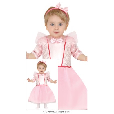Disfraz de Princesa Rosa bebe