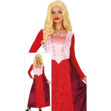 Disfraz de Sister Witch rojo para mujer