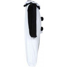 Disfraz de Arlequin blanco y negro bebe